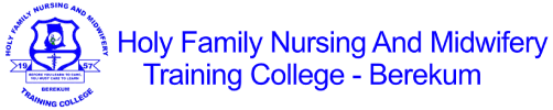 Berekum Nursing and Midwifery Training College Contacts